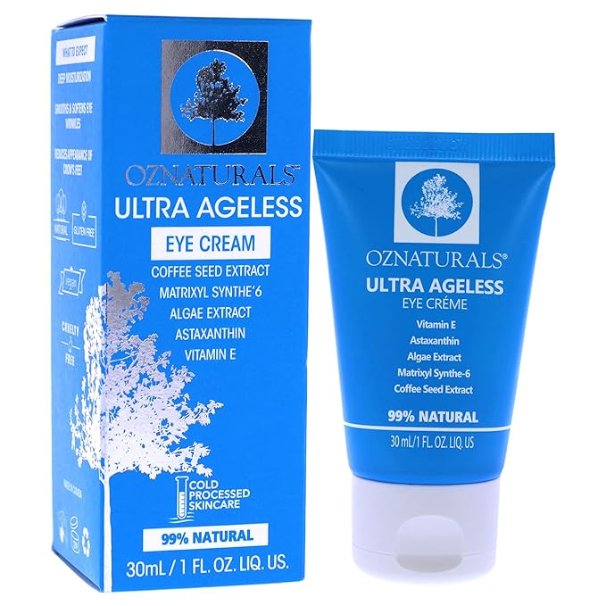 OZNaturals Anti Aging Face & Eye Cream With Collagen Peptides for Women - Day & Night Under Eye Wrinkle Cream For Dark Circles, Acne Scars & Puffiness-Velvo Beauty