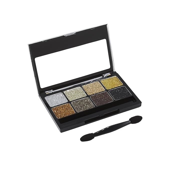 BYS Glitter Gel Makeup Palette 8 shades - Razzle Dazzle-Velvo Beauty