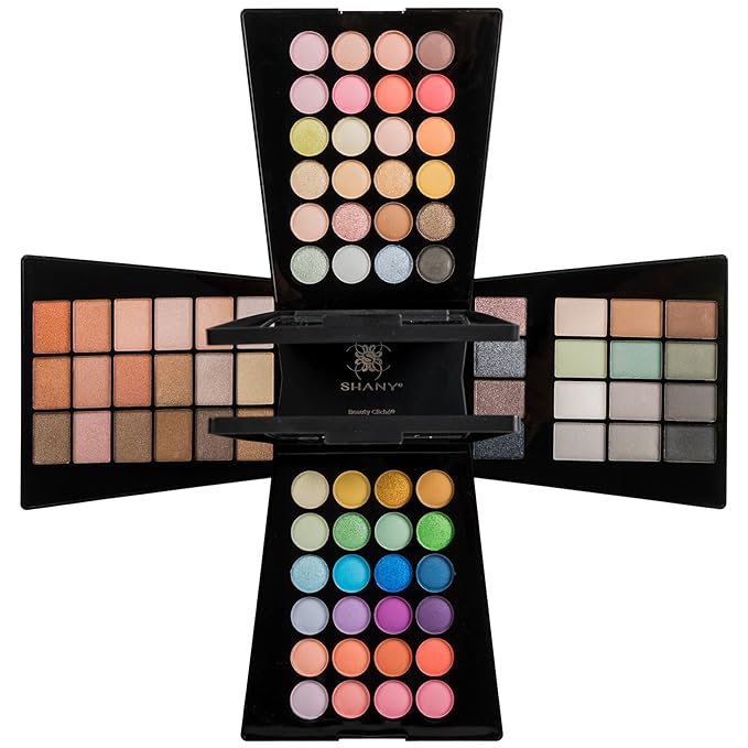 The SHANY Beauty Cliche Makeup Set - All-in-One Makeup Palette with Eyeshadows, Face Powders, and Blushes-Velvo Beauty