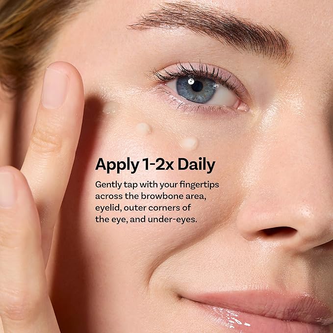 PowerPeptide-5 Eye Cream, Anti Aging Skin Care with Hyaluronic Acid, Peptides for Under Eye Circles, Wrinkles, Dewy, Soft, Plump Skin, Vegan, Paraben, Cruelty & Alcohol Free, 1.69 fl oz-Velvo Beauty