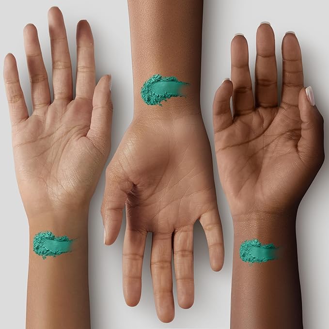 Emerald Green Matte Opaque Pressed Powder Single Vegan Eyeshadow; Talc, Paraben & Cruelty Free-Velvo Beauty