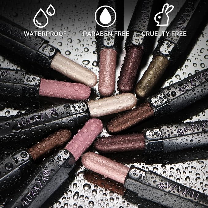 6PCS Cream Eyeshadow Stick Makeup Sets, Metallic And Matte Shimmer Eye Shadow Eye Brightener Stick Pencil Crayon, A06-Pink Neutral-Velvo Beauty