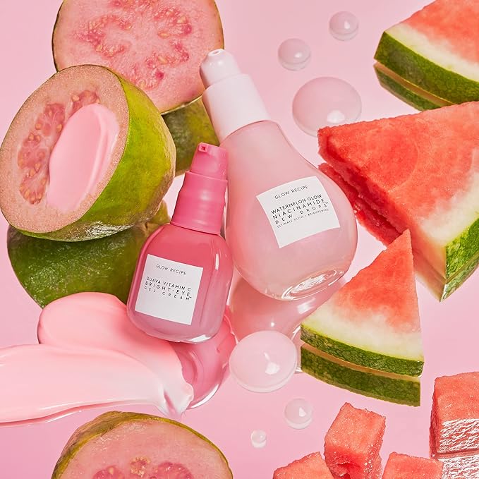 Glow Recipe Guava Vitamin C Brightening Eye Cream - Hydrating Under Eye Cream with Niacinamide, Peptides & Caffeine - Firming & Illuminating Dark Circles Under Eye Treatment for Puffiness (15ml)-Velvo Beauty
