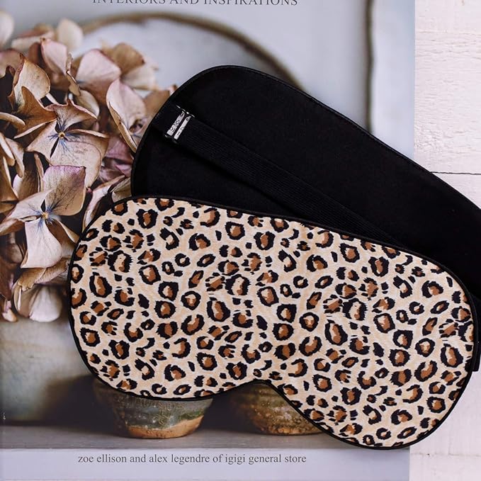 Feel 100% Pure Silk Eye Mask Sleep Eye Mask Eye Cover Eyeshade Sleeping Eye Mask Floral Colors (#41)-Velvo Beauty