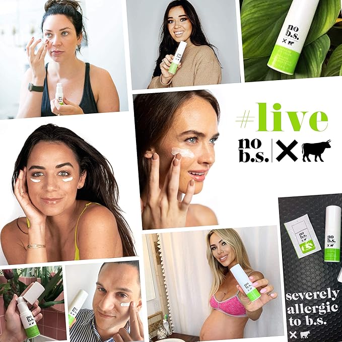 No B.S. Caffeine Eye Cream with Pure Hyaluronic Acid & Plant Based Squalane Oil, Under Eye Cream for Dark Circles & Puffiness, Skin Care for Women & Men, Travel Size, 0.5 FL Oz, and CoQ10 for Wrinkles-Velvo Beauty