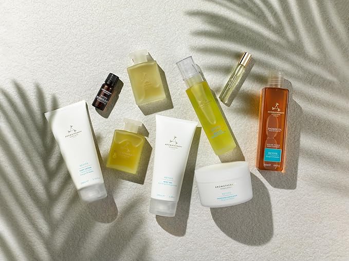 Aromatherapy Associates Revive Body Oil. A Luxurious Oil for an Energized and Nourished Body. Essential Oils Promote Healthy Micro-Circulation and Soften Skin (3.4 fl oz)-Velvo Beauty