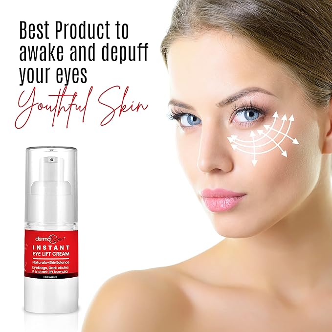 Rapid Reduction Eye Cream - Eye Cream Anti Aging Treatment for Dark Circles - Instant Under Eye Cream - Advanced Peptide Skin Tightening Formula - Instantly Removes Puffiness Wrinkles 20ml-Velvo Beauty