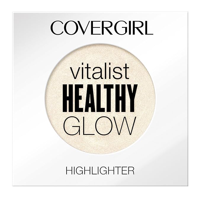 COVERGIRL Vitalist Healthy Glow Highlighter, Starshine, 0.11 Pound (packaging may vary)-Velvo Beauty