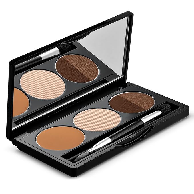 Jolie Pro Sculpting Brow Palette Kit (Brunette)-Velvo Beauty