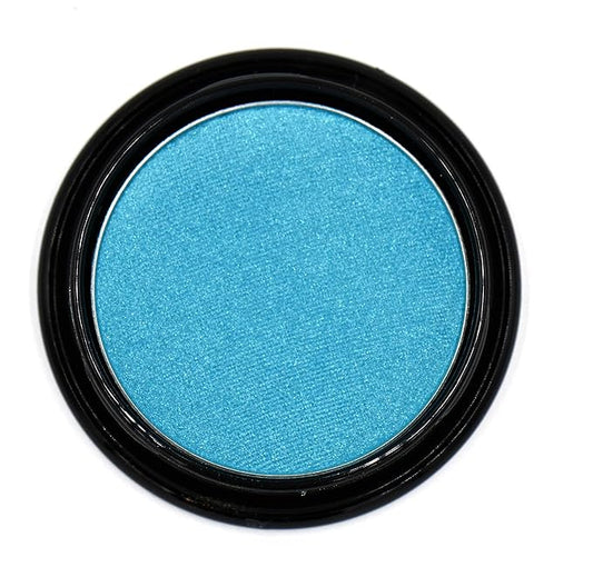 Peacock Neon Jewel Tone Blue Turquoise Teal Shimmer Pressed Powder Single Vegan Eyeshadow; Talc, Paraben & Cruelty Free-Velvo Beauty