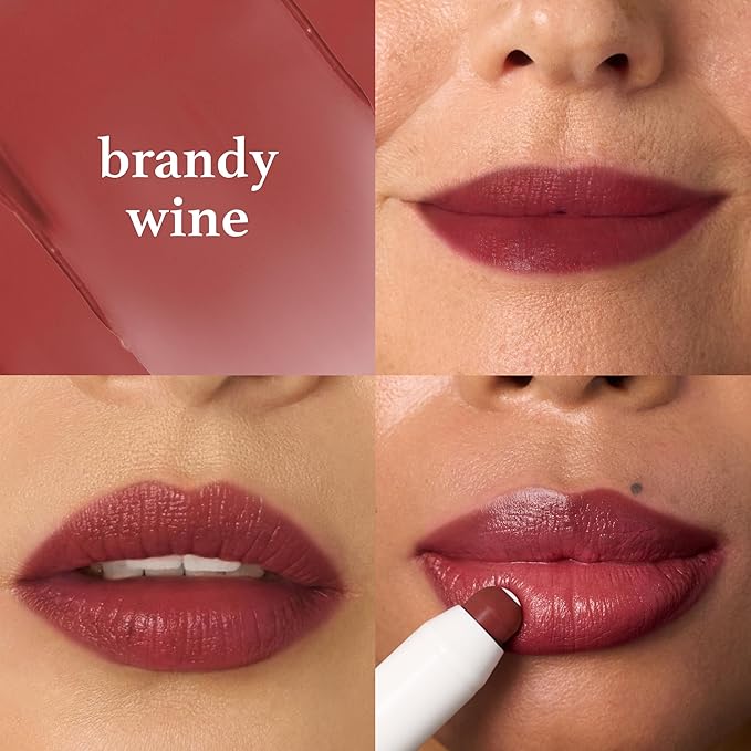 Julep It's Balm: Tinted Lip Balm + Buildable Lip Color - Brandy Wine - Natural Gloss Finish - Hydrating Vitamin E Core - Vegan-Velvo Beauty