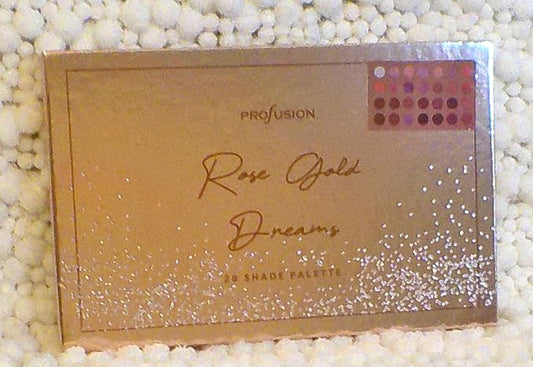 PROFUSION COSMETICS Profusion Rose Gold Dreams Eyeshadow Palette, 28 Shades-Velvo Beauty