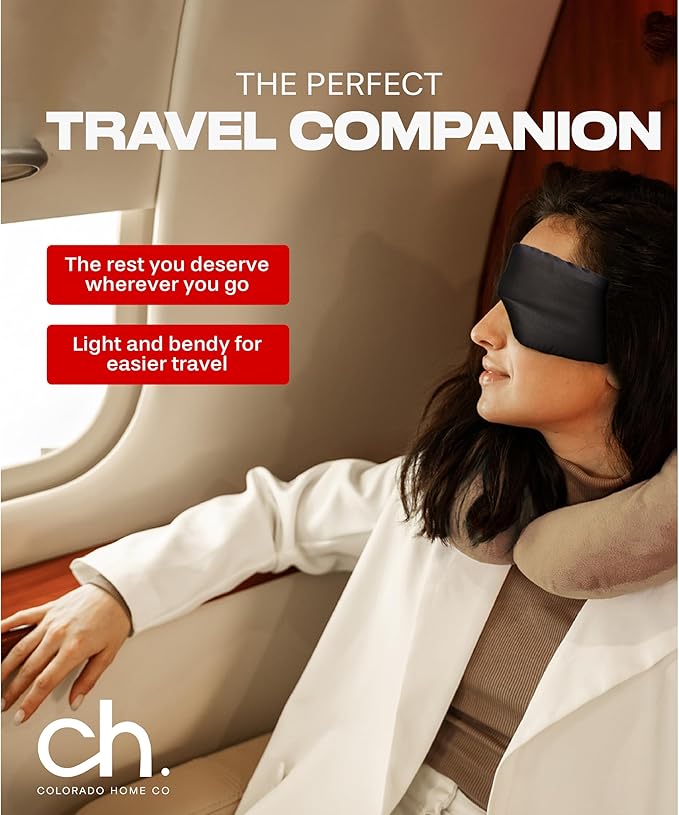 SUNDAYSILKS™ | Adjustable Silk Sleep Mask for Side Sleeper | Cloud-Like Comfort, Weighted for Deep Sleep | Soft Sleep Face Mask for Women & Men, Full Blackout, Cooling Silk Eye Mask for Sleeping-Velvo Beauty