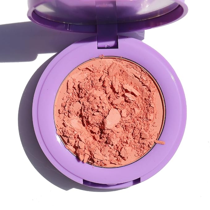 Half Caked In Bloom Powder Blush | vegan & cruelty-free, fragrance-free, highly pigmented, primer-infused | 3.8g (Me & U)-Velvo Beauty