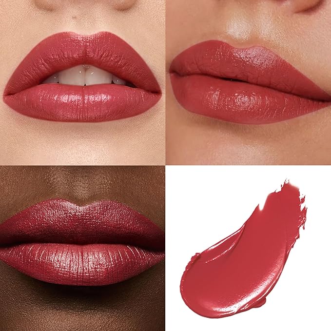 MAKI YIKA Red Lipstick for Women Moisture Hydrate Lipsticks Glossy Dark Lipsticks Sheer Finish Lightweight Tinted Lip Balm, Z09 Lip Morning-Velvo Beauty