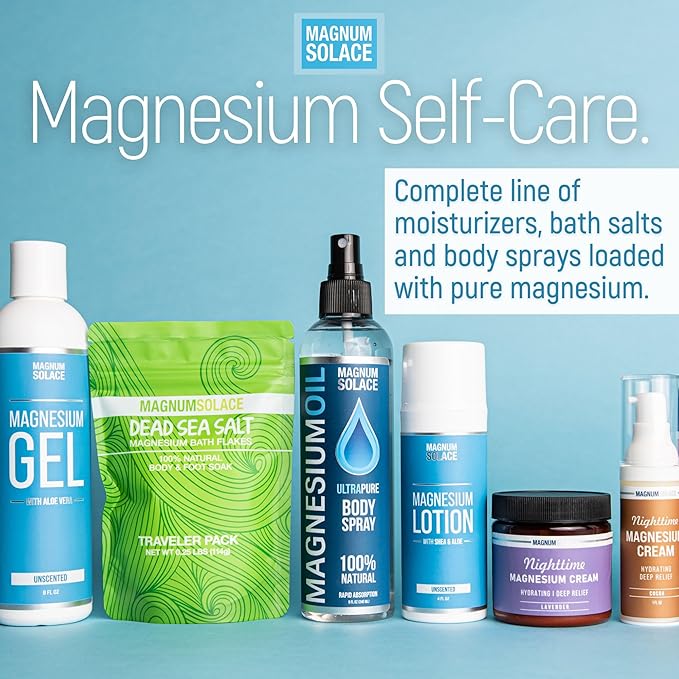 Magnesium Flakes for Bath - Magnesium Chloride Flakes - Dead Sea Salts for Soaking, 3 LBS-Velvo Beauty