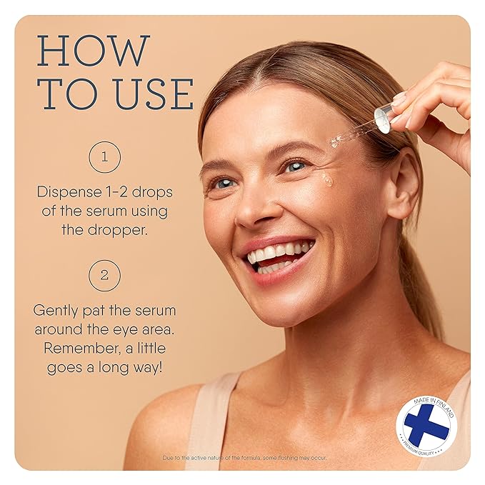 Egoboost Eye Serum - Eye Serum for Dark Circles and Puffiness, Hydrating Serum, Bright and Tight Eye Serum in Facial Skin Care Products, Mushroom Extract Eye Serum for Wrinkles-Velvo Beauty