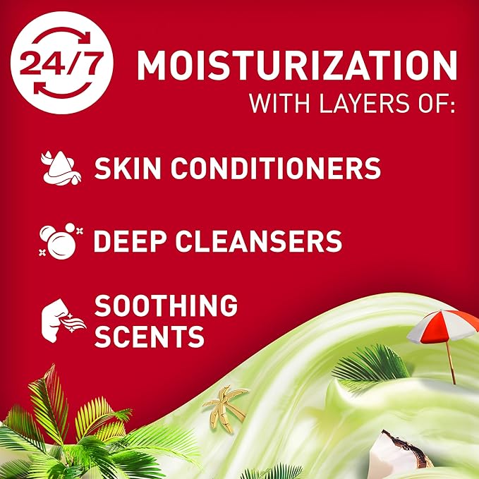 Old Spice Body Wash GentleMan’s Super Hydration for Men, 24/7 Renewing Moisture, Gentle on Skin with Skin Conditioners, Fiji with Palm Tree + Coconut Scent, 20 oz-Velvo Beauty