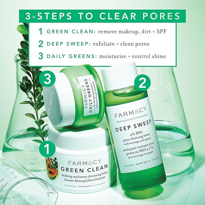 Farmacy 2% Salicylic Acid Toner for Face + 3% Tranexamic Acid Brightening Toner - Exfoliating Skincare Set to Minimize Pores + Reveal a Healthy-Looking Complexion (2 Count)-Velvo Beauty