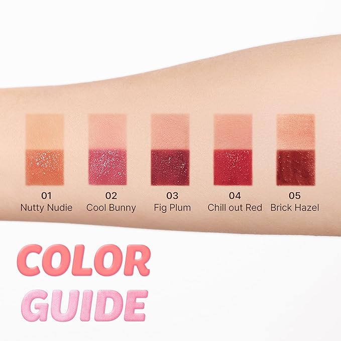 Touch in Sol Vegan Again Blur Core Lip Tint (#Chill-out Red) - Long Lasting, High Pigment Velvet Matte Lip Stain – Lightweight Smooth Blur Finish, 0.12 Oz-Velvo Beauty