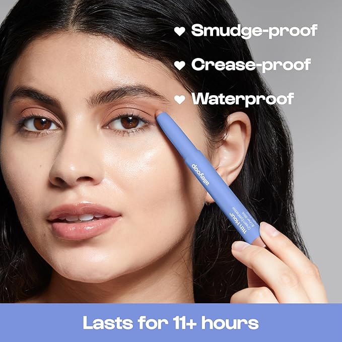 ALLEYOOP 11th Hour Cream Eye Shadow Sticks - Coffee Break (Matte) - Award-winning Eyeshadow Stick - Smudge-Proof and Crease Proof for Over 11 Hours - Easy-To-Apply and Compact for Travel, 0.05 Oz-Velvo Beauty