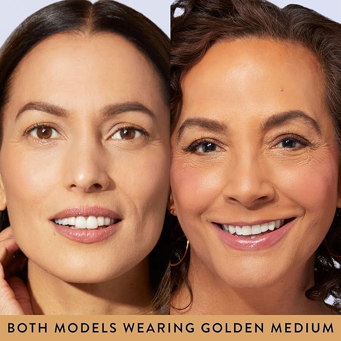 LAURA GELLER NEW YORK Laura's Must-Haves Kit 3pc: Baked Balance-n-Brighten Powder Foundation, Golden Medium + Spackle Skin Perfecting Makeup Primer, Hydrate + Airbrush Round Kabuki Brush-Velvo Beauty