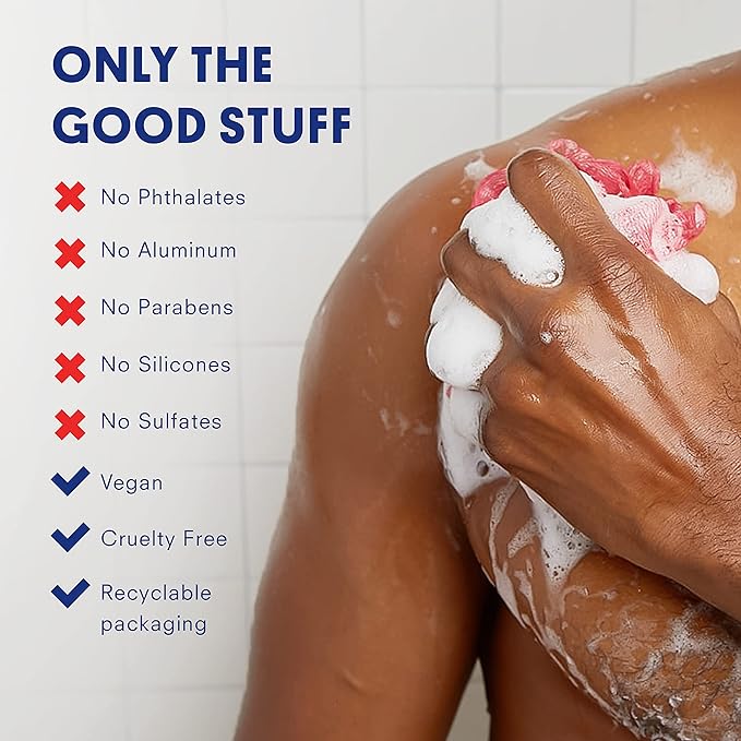 Huron Men’s Moisturizing Body Wash – Crisp & Invigorating Scent of Citrus, Eucalyptus, Mint, & Aromatic Greens - Made With Coconut Oil, Vitamin E & Witch Hazel – Vegan, Cruelty-Free - 12.2 fl oz-Velvo Beauty