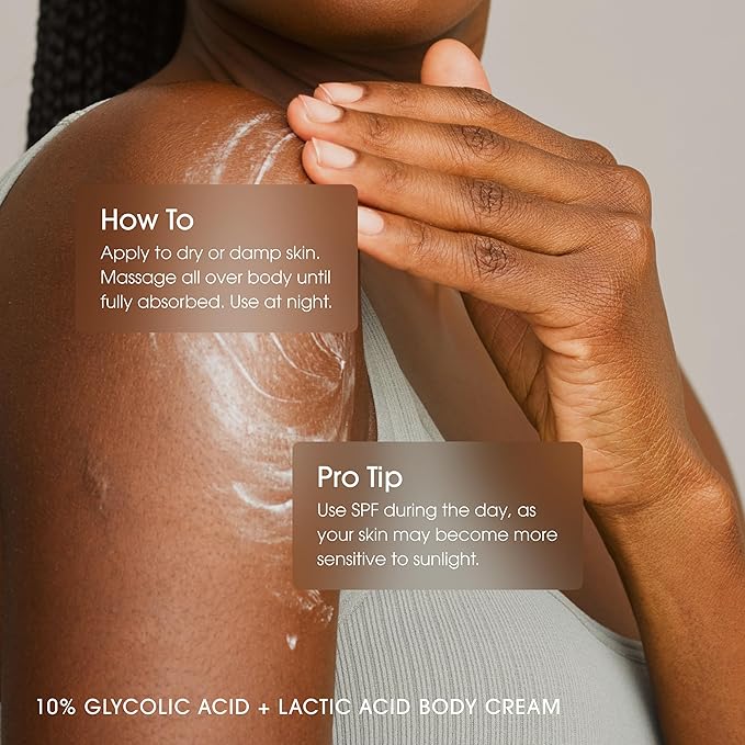 Advanced Clinicals 10% Glycolic Acid + Lactic Acid Lotion Exfoliant Moisturizing Cream With Hyaluronic Acid Moisturizer | AHA Exfoliating Body Cream Improves Look Of Uneven Rough Skin Texture, 2-Pack-Velvo Beauty
