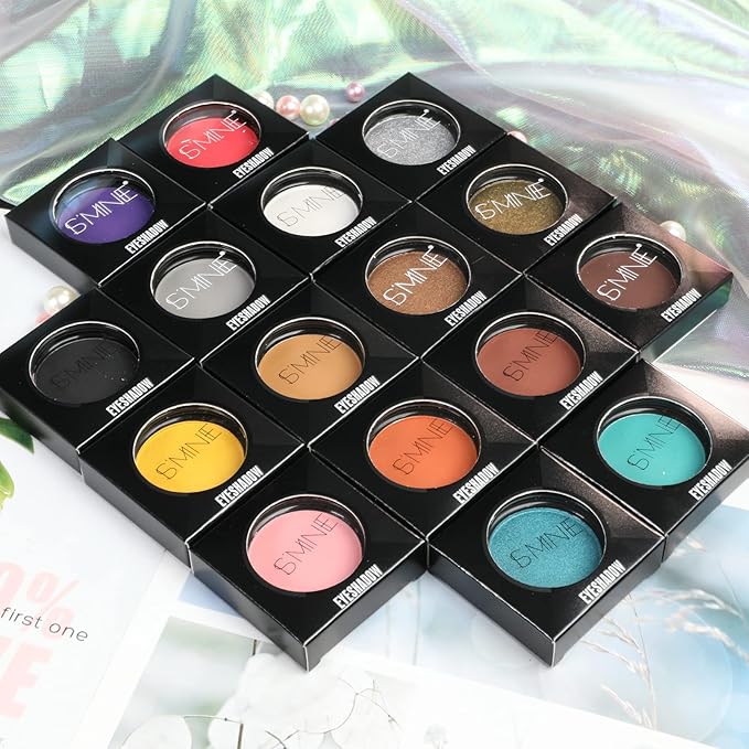 IS'MINE Single Duo Shimmer Brown Eyeshadow, Dual Color, Longwear, White Eye Makeup for Day & Night-Velvo Beauty