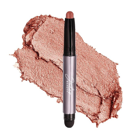 Julep Eyeshadow 101 Cream-to-Powder Waterproof Shadow Stick – Flame Shimmer – Long-Lasting, Crease-Proof, Warm Orange Toned Shimmer Cream Eyeshadow with Built-in Smudger-Velvo Beauty