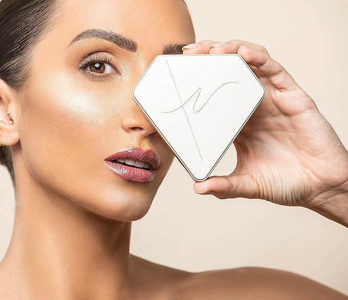 Signature Diamond Face Palette (Deep), 0.47 ounces-Velvo Beauty