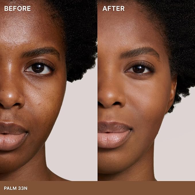 ILIA - Skin Rewind Complexion Stick - Foundation + Concealer + Skincare | Non-Toxic, Vegan, Cruelty-Free, Clean Makeup (33N - Palm, 0.35 oz | 10 g)-Velvo Beauty