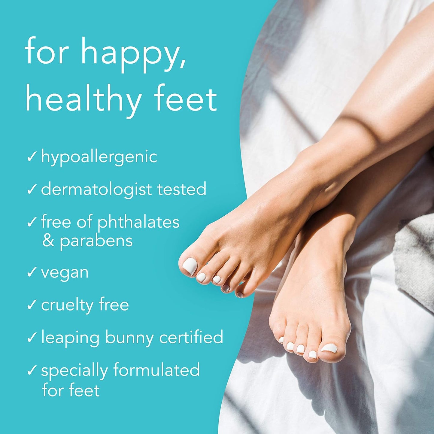 Barefoot Scientist Sleep On It Overnight Moisturizing Gel Socks, Nourish Your Feet (Teal)-Velvo Beauty