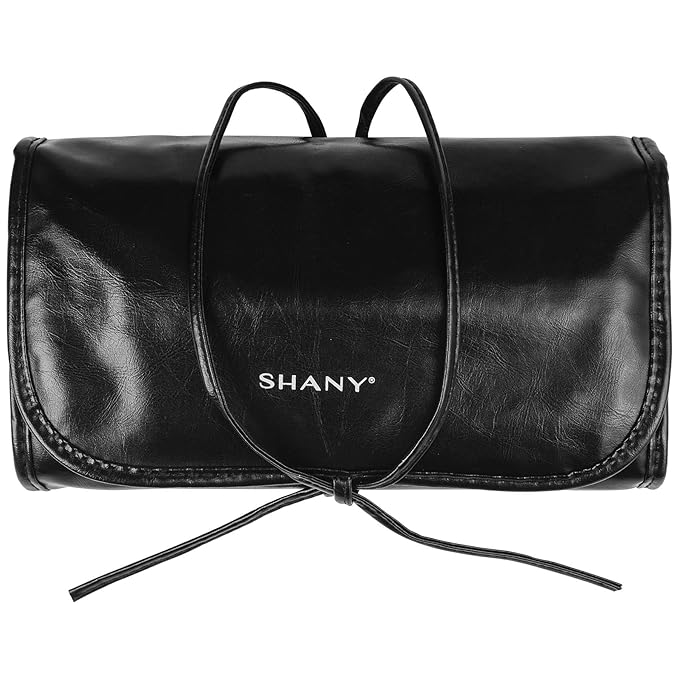 SHANY Makeup Brushes Premium Synthetic Foundation Powder Concealers Eye Shadows Cosmetics Brush Set with Faux Leather Pouch and Instruction sheet, 32 Count-Velvo Beauty