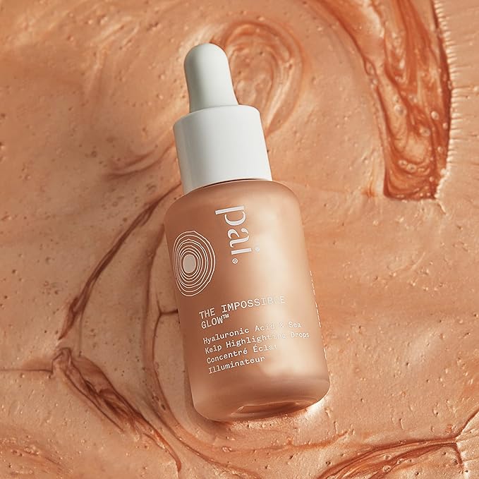 Pai Skincare - The Impossible Glow Organic Hyaluronic Acid + Sea Kelp Glow Drops | Natural, Vegan, Sensitive Skincare (Rose Gold, 1 fl oz | 30 ml)-Velvo Beauty