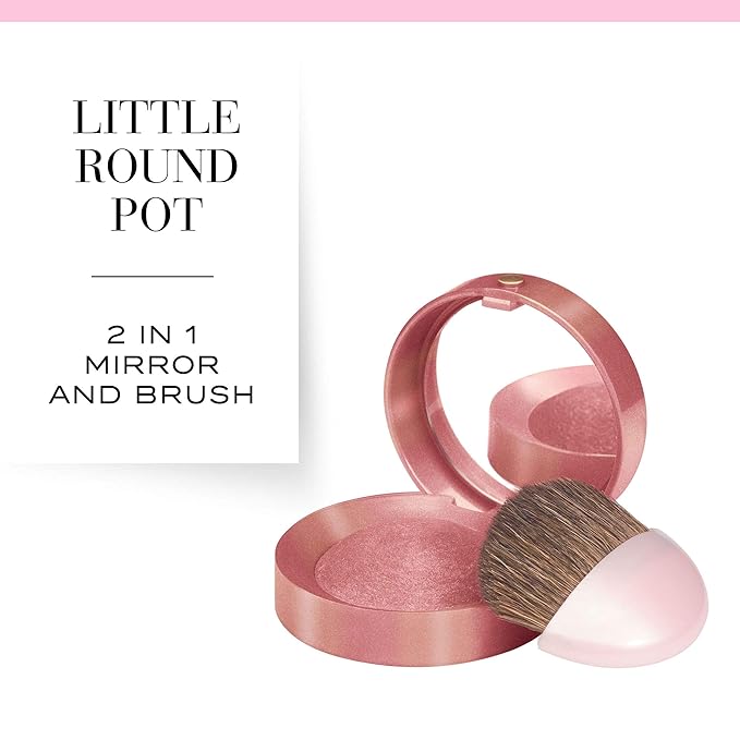 Bourjois Blush for Women, 15 Rose Eclat, 0.08 Ounce-Velvo Beauty