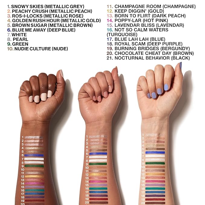 wet n wild Color Icon Cream Eyeliner Eyeshadow Multi-Stick, Moisturizing, Nourishing Velvety Cream-to-Powder Buildable & Blendable Formula, Cruelty-Free & Vegan - Nudie Culture-Velvo Beauty