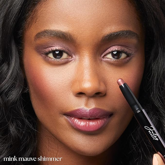 Julep Eyeshadow 101 Cream-to-Powder Waterproof Shadow Stick – Mink Mauve Shimmer – Long-Lasting, Crease-Proof, Muted Mauve Shimmer Eyeshadow with Built-in Smudger-Velvo Beauty