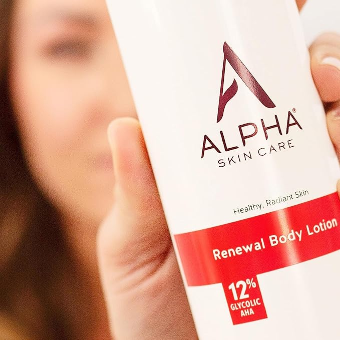 Alpha Skin Care Revitalizing Body Lotion, 12% Glycolic AHA, Simple & Effective Daily Moisturizer Hydroxy Acid, Hydrates & Exfoliates for Soft, Smooth Skin, Anti-Aging, 12 Oz, Pack of 3-Velvo Beauty