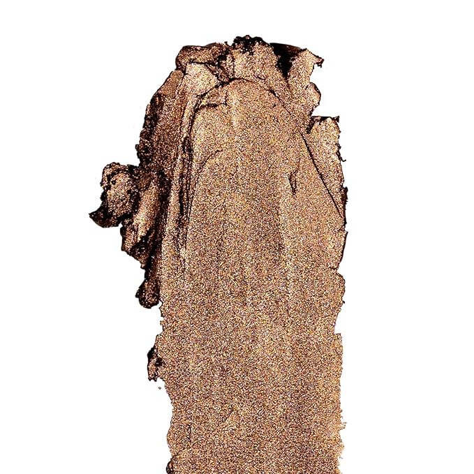 Palladio Waterproof Eyeshadow Stick with Blending Sponge, Long Lasting & Effortless Application, Smudge Free & Crease Proof Formula, Matte & Shimmer Shades, Buildable Eye Shadow (Bronze Shimmer)-Velvo Beauty