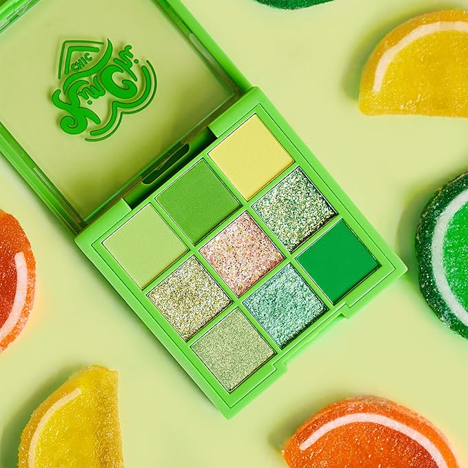 Kimchi Chic Beauty Citrus Queen - 9 Shades in 1 Makeup Palette - 03 LIME-Velvo Beauty