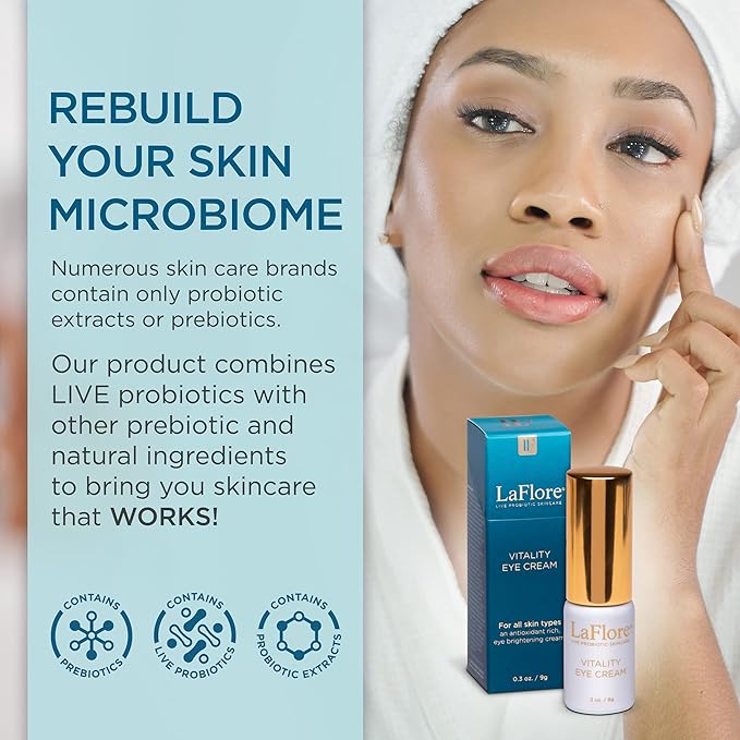 Vitality Eye Cream - Rich, Hydrating, Skin Brightening Eye Cream - For Dark Circles, Lines, & Wrinkles - Anti-Aging, Vegan, Cruelty-Free, for All Skin Types-Velvo Beauty