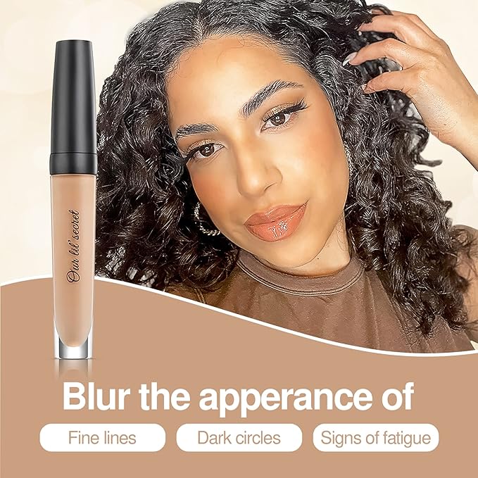 Frankie Rose Cosmetics Our Lil’ Secret Concealer – Sweat-Proof & Matte Under Eye Concealer, Long Lasting Concealer Full Coverage For Fine Lines, Dark Circles & Hide Imperfections - Angelic-Velvo Beauty