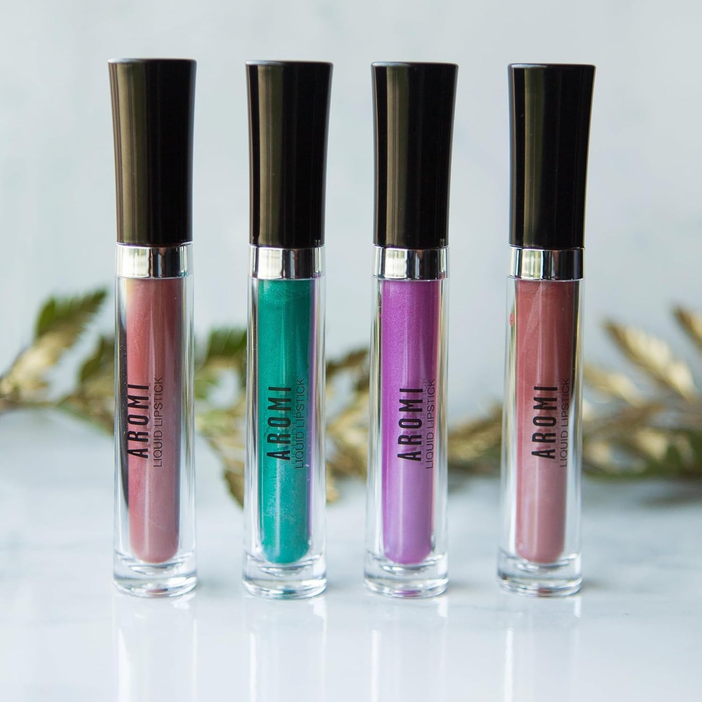 Aromi Metallic Liquid Lipstick | Chocolate Brown, Mahogany Bronze, Shimmery Finish, Vegan, Cruelty-free, Long-Lasting, Waterproof, Handmade (Teddy Bear)-Velvo Beauty