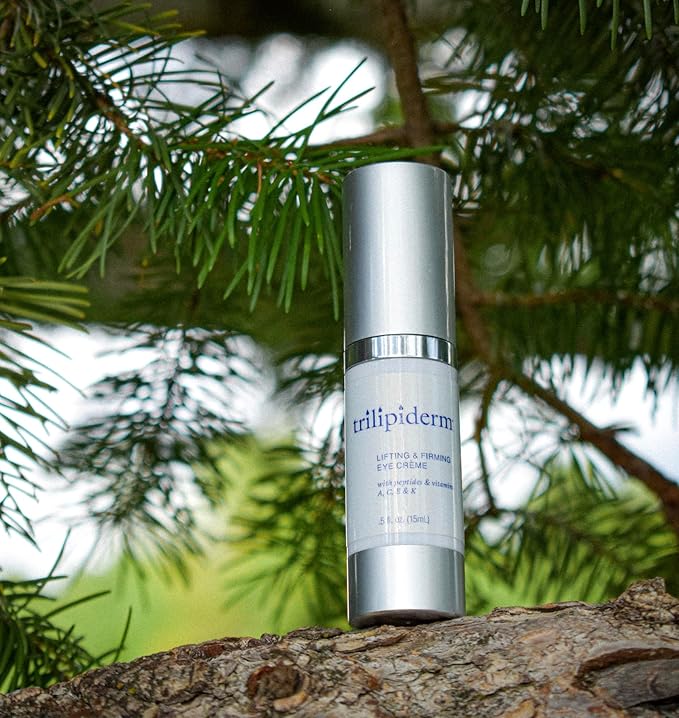 Trilipiderm Natural Lifting & Firming Eye Creme hydrating, healthy eye treatment for fine lines-Velvo Beauty