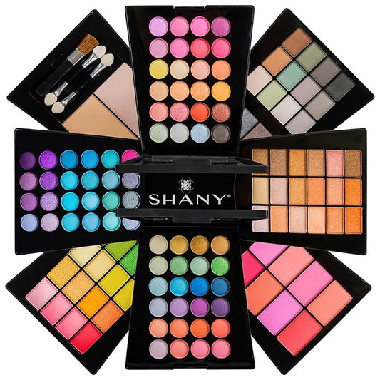 The SHANY Beauty Cliche Makeup Set - All-in-One Makeup Palette with Eyeshadows, Face Powders, and Blushes-Velvo Beauty
