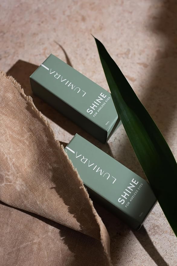 Lumiara Shine Anti Aging Eye Serum - Hydrating and Brightening Serum For All Ages & Skin Types - Organic, Paraben Free, Cruelty Free & Plant Based Wrinkle Reduction - Made In The USA - 15 ml-Velvo Beauty