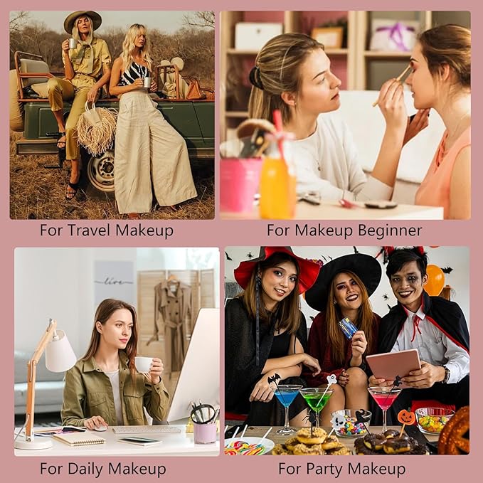 VERONNI Makeup Set,All In One Makeup Kit for Women Full Kit,Multipurpose Women's Makeup Sets,Beginners and Professionals Alike,Easy to Carry (Kit 011 (22pcs))-Velvo Beauty