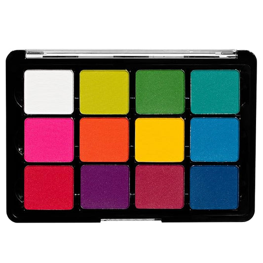 Viseart Paris Slimpro Pro Luxe Eyeshadow Palette (Editorial Brights)-Velvo Beauty