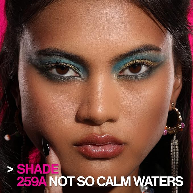 wet n wild Color Icon Cream Eyeshadow Makeup Multi-Stick Teal Not So Calm Waters (Pack of 2)-Velvo Beauty